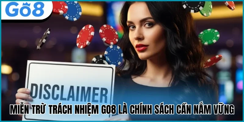 giới thiệu miễn trừ trách nhiệm Go8
